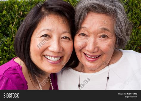 Smiling Mature Asian Image And Photo Free Trial Bigstock