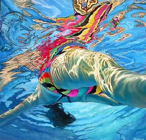 Artists Take The Plunge Part Ii 50 Paintings Of People Swimming