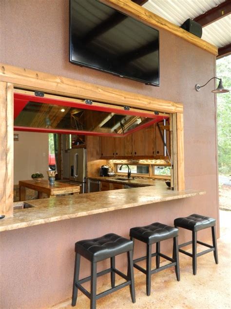 super practical indoor outdoor serving bar ideas