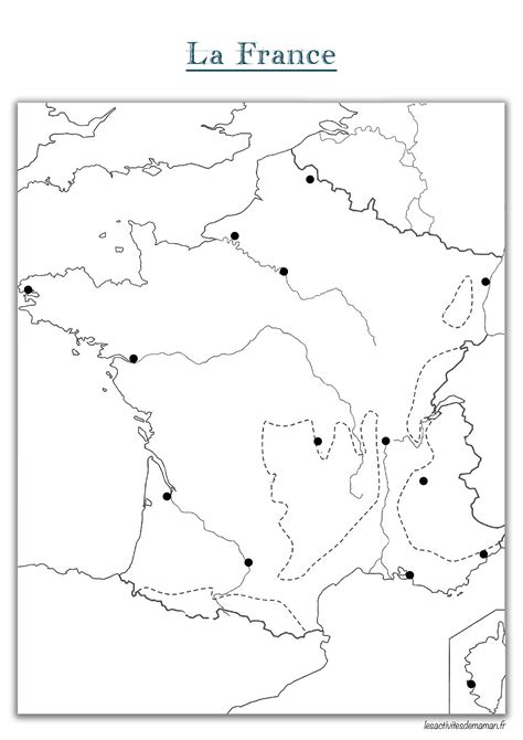 carte vierge des fleuves de france cm la france les regions de france metropolitaine uhaki mara