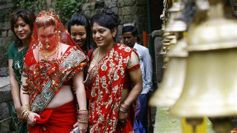 us women marry in nepal s first public lesbian wedding the world from prx