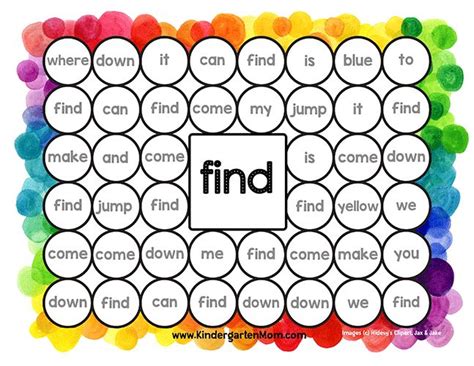 sight word printables  worksheets  dolch  activity