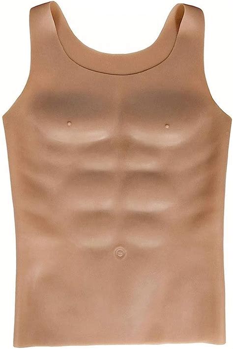 Fake Chest Muscle Props Eight Abdominal Muscles Silicone Muscle Form