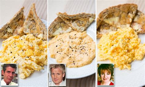 Who S Cracked The Perfect Scrambled Eggs Daily Mail Online