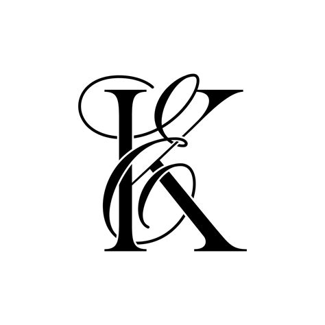 initials logo company initials logo monogram logo ek  etsy uk