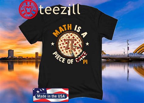 math is a piece of cake apple pi happy pi day t t shirt