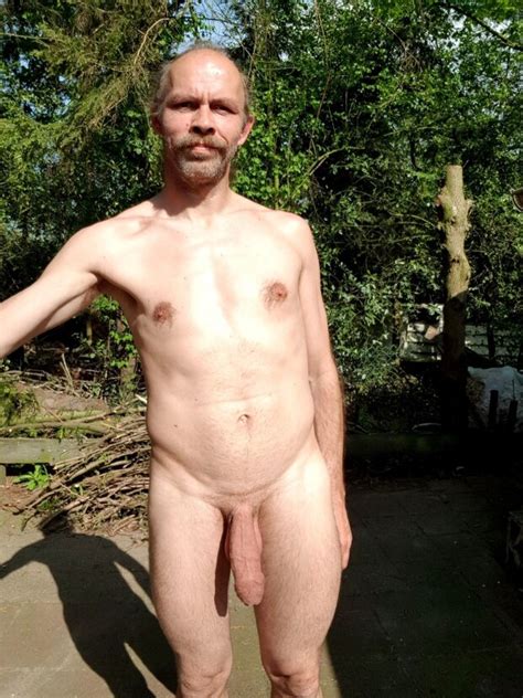 Showing Off Big Uncut Cock Shavedcocklover