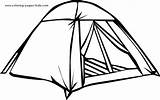 Camping Tent Coloring Clipart Clip Pages Color Cartoon Drawing Family Silhouette Printable Jobs Kids People Sheet Outline Cliparts Template Clipartix sketch template