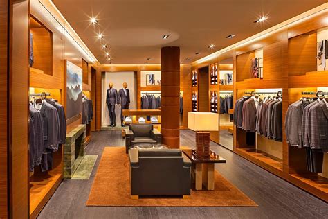 classic men clothing shop design high  business suit store interior