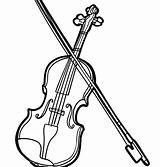 Geige Ausmalen sketch template