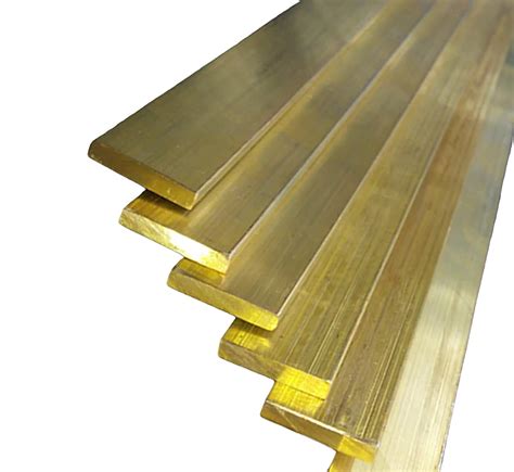 buy brass flat bar mm  mm    mm long  pcs  rectangle square metal solid