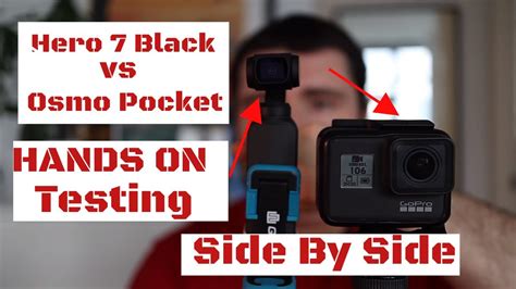 fps dji osmo pocket  gopro hero  small    big picture youtube
