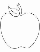 Apple Coloringsky sketch template