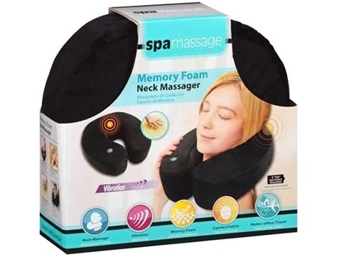 spa massage memory foam neck massager   walmart