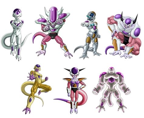 Frieza All Forms