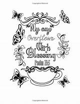 Scripture Relaxation Verses sketch template