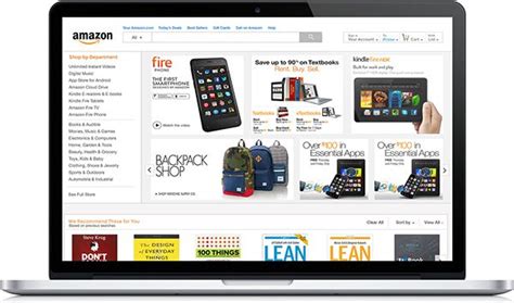 redesigning amazons homepage  behance amazon website design backpack shop