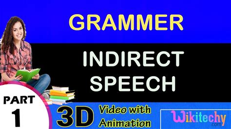 indirect direct speech learn english speaking easy grammer
