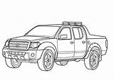 Truck Coloring Pages Lifted Ford Getcolorings sketch template