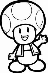 Mario Coloring Pages Super Mushroom Bros Color Toad Choose Board Luigi sketch template