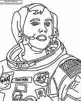 Neil Armstrong Astronaut Foot Moon Person Set First sketch template