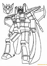 Scream Shockwave Coloringpagesonly G1 sketch template