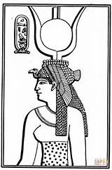 Cleopatra Coloring Pages Printable Designlooter 28kb sketch template