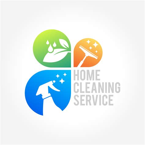 house cleaning business symbol design  vector art  vecteezy