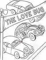 Coloring Pages Vw Beetle Volkswagen Bug Herbie Drawing Sheets Loaded Fully Printable Bus Print Template Getcolorings Getdrawings Volkswagon Comments Color sketch template