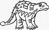 Ankylosaurus Dinosaur Coloringpagesonly sketch template