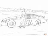 Nascar Dale Coloring Earnhardt Car Pages Jr Drawing F1 His Toyota Racing Printable Martin Aston Color Race Sketch Drawings Getcolorings sketch template