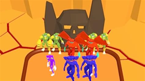 merge poppy master 3d monsters friends merge and battle fight games