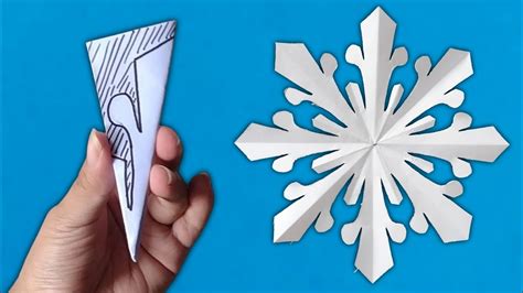 How To Make Paper Snowflakes Paper Snowflakes Part 29 Youtube