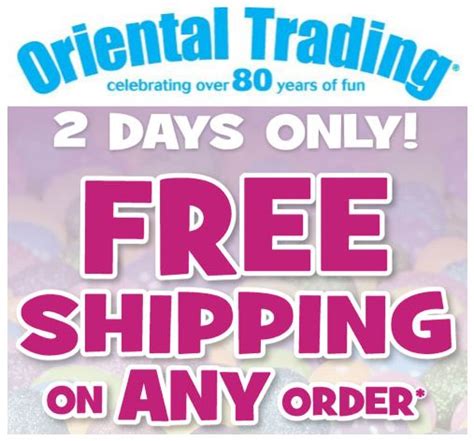 oriental trading  shipping  easter  minimum ends