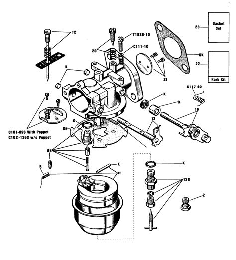 onan zenith carburetor adjustable main jet assembly cckb nhc     home garden