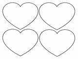 Printable Hearts Large Heart Shapes Small Medium Cut Templates Stencils Valentine Outlines Tiny Template Valentines Print Pages Whatmommydoes Different Orientation sketch template