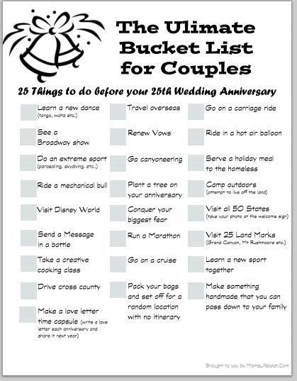 the ultimate bucket list for couples the o jays couple and buckets