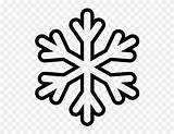 Snowflake Clipart Outline Coloring Pinclipart Report sketch template