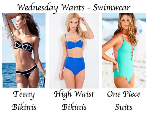 wednesday wants swimwear