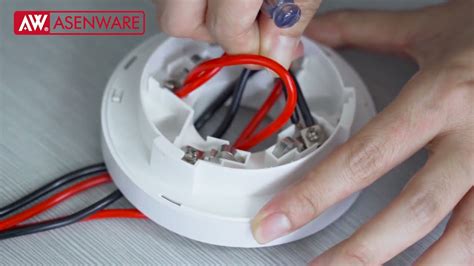 wire addressable smoke detector addressable heat detector youtube
