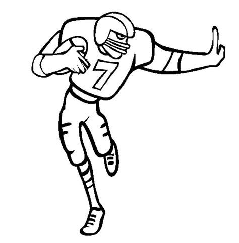 nfl football coloring pages  nfl football players