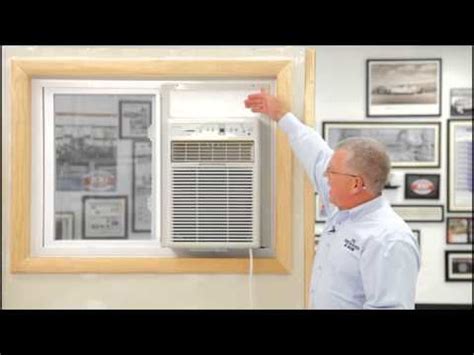 install window air conditioner  horizontal sliding window ac window installation