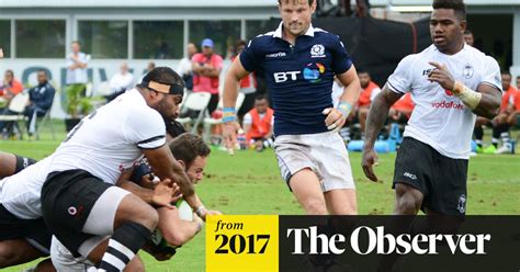 gregor townsend left disappointed as scotland fall to defeat in fiji