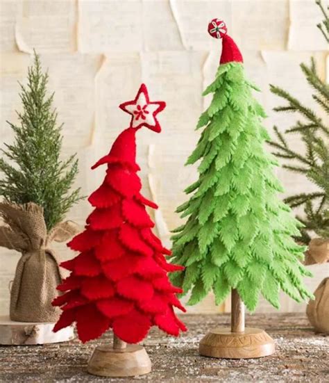 christmas diy decorations easy  cheap  diy felt christmas tree