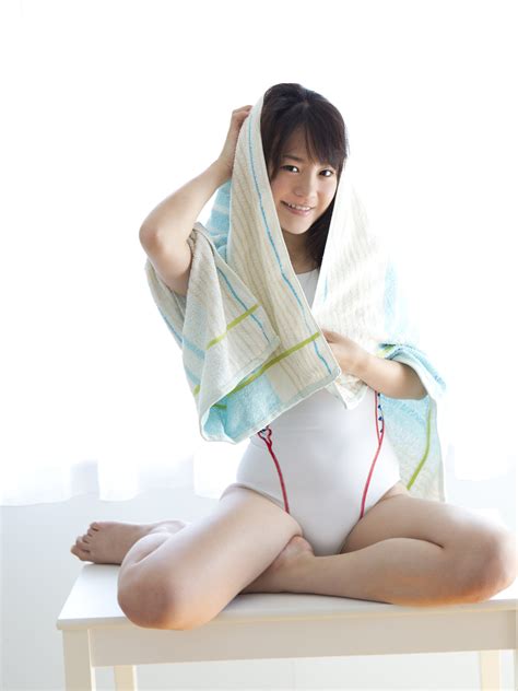 maki fukumi japanese cute idol sexy white swimsuit part 2 photo ~ jav photo sexy girl