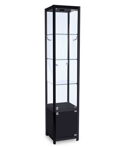 Tall Glass Storage Display Cabinet 400mm Experts In Display
