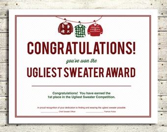 popular items  ugly sweater awards  etsy