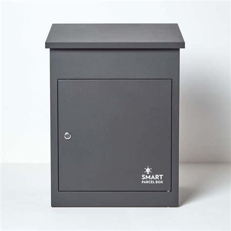 medium parcel delivery drop box lockable home storage letter post box ebay