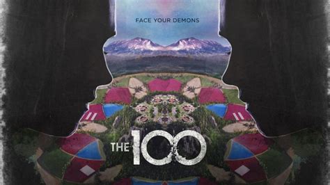 the 100 season 4 bts set photos