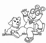 Arthur Coloring Pages sketch template